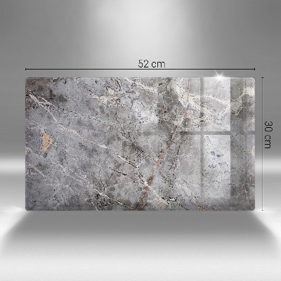 Grafkaars onderzetter rectangular Steentextuur