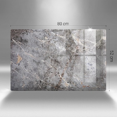 Grafkaars onderzetter rectangular Steentextuur