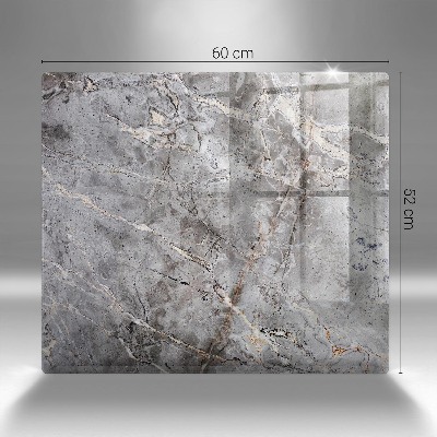 Grafkaars onderzetter rectangular Steentextuur