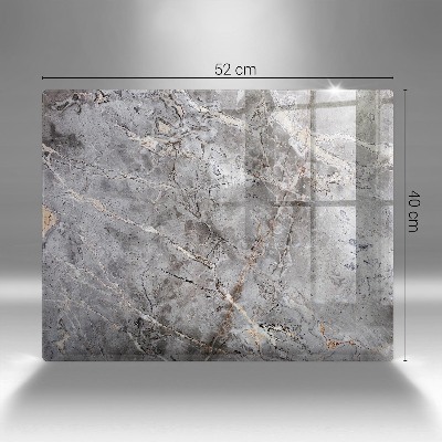 Grafkaars onderzetter rectangular Steentextuur