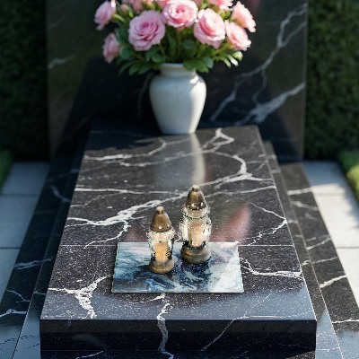 Grafkaars onderzetter rectangular Structuur met goud