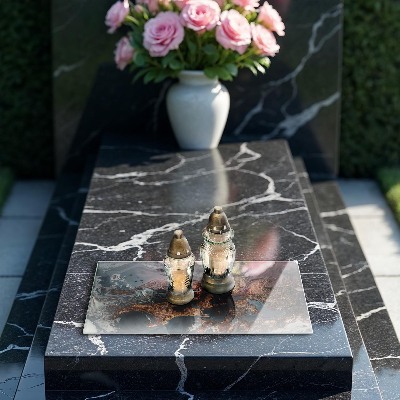 Grafkaars onderzetter rectangular Gouden rotsstructuur