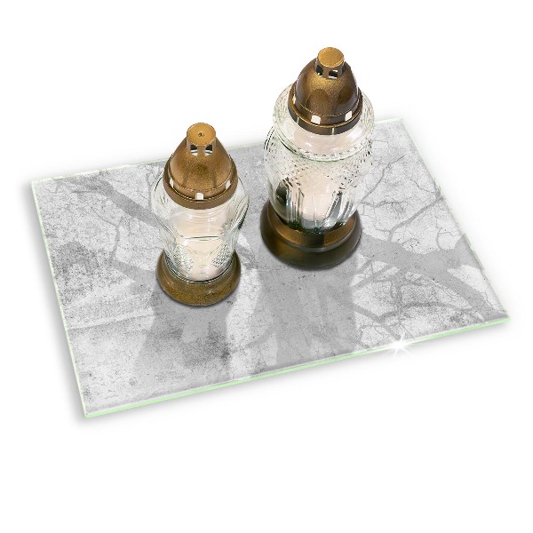 Grafkaars onderzetter rectangular Betonnen textuur