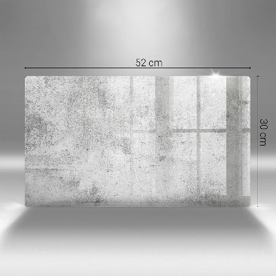 Grafkaars onderzetter rectangular Betonnen textuur