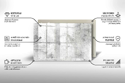 Grafkaars onderzetter rectangular Betonnen textuur