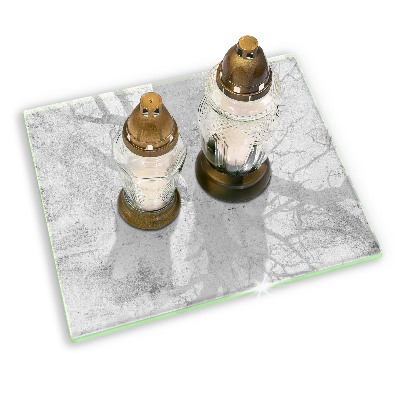 Grafkaars onderzetter rectangular Betonnen textuur