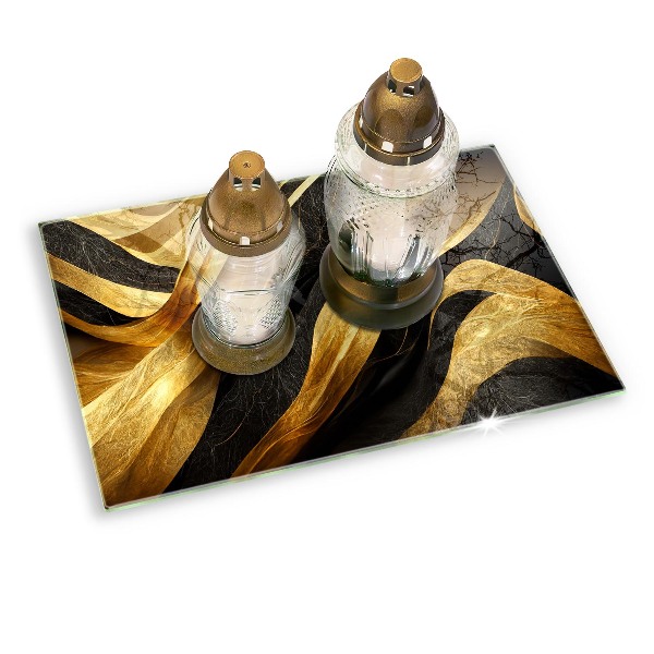 Grafkaars onderzetter rectangular Elegante abstractie