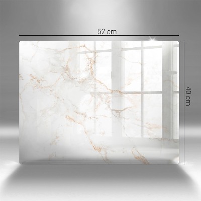 Grafkaars onderzetter rectangular Elegante marmeren steen