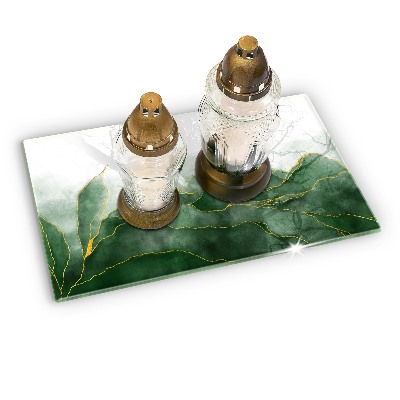 Grafkaars onderzetter rectangular Abstracte natuur