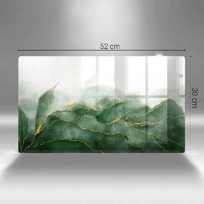 Grafkaars onderzetter rectangular Abstracte natuur