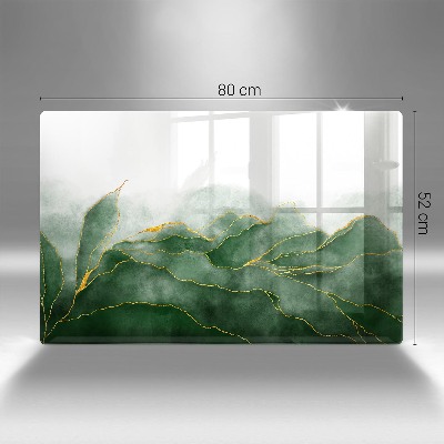 Grafkaars onderzetter rectangular Abstracte natuur