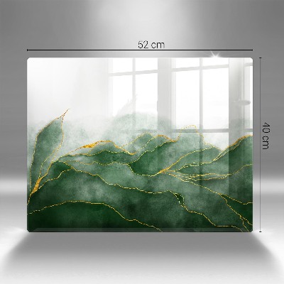 Grafkaars onderzetter rectangular Abstracte natuur