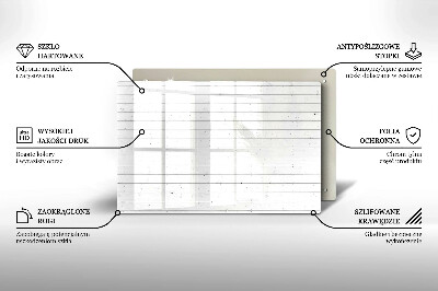Grafkaars onderzetter rectangular Moderne lichtborden