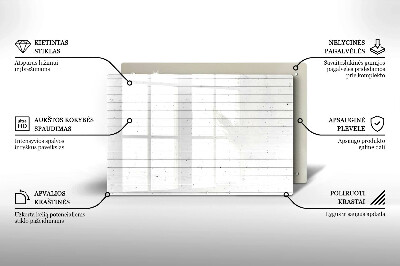 Grafkaars onderzetter rectangular Moderne lichtborden