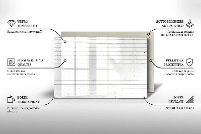 Grafkaars onderzetter rectangular Moderne lichtborden