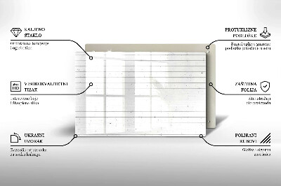 Grafkaars onderzetter rectangular Moderne lichtborden
