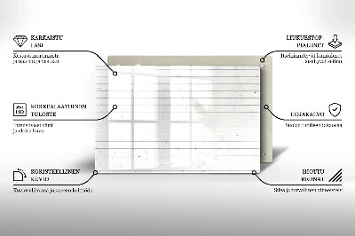 Grafkaars onderzetter rectangular Moderne lichtborden