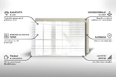 Grafkaars onderzetter rectangular Moderne lichtborden