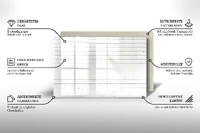 Grafkaars onderzetter rectangular Moderne lichtborden