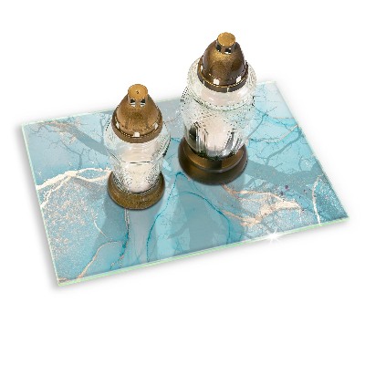 Grafkaars onderzetter rectangular Abstracte steen