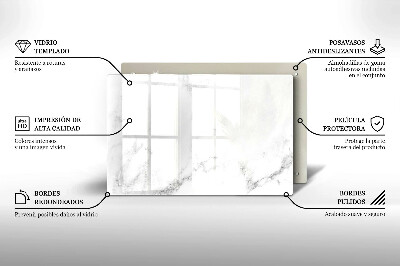 Grafkaars onderzetter rectangular Modern marmer