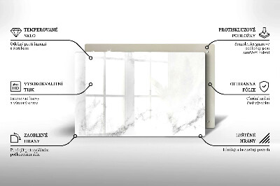 Grafkaars onderzetter rectangular Modern marmer