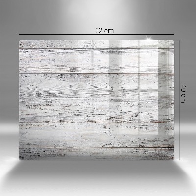 Grafkaars onderzetter rectangular Lichte houten planken