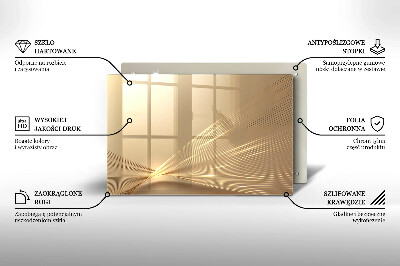 Grafkaars onderzetter rectangular Moderne abstractie
