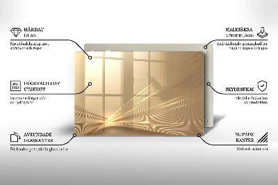 Grafkaars onderzetter rectangular Moderne abstractie