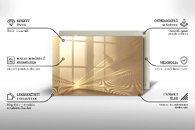 Grafkaars onderzetter rectangular Moderne abstractie