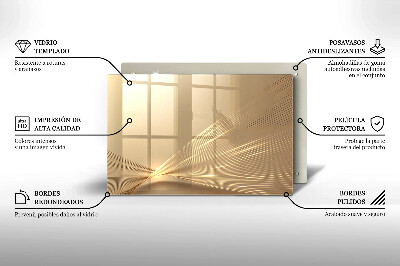 Grafkaars onderzetter rectangular Moderne abstractie