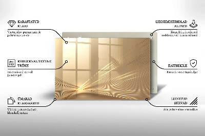 Grafkaars onderzetter rectangular Moderne abstractie
