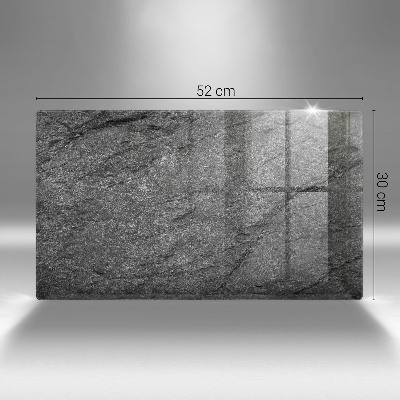 Grafkaars onderzetter rectangular Steentextuur