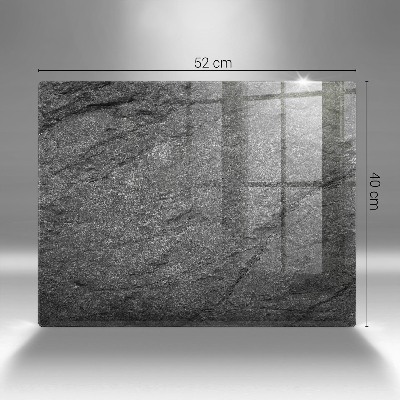 Grafkaars onderzetter rectangular Steentextuur