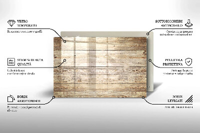 Grafkaars onderzetter rectangular Houten planken