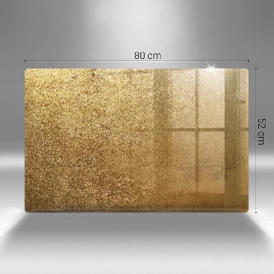 Grafkaars onderzetter rectangular Gouden textuurachtergrond