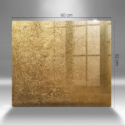 Grafkaars onderzetter rectangular Gouden textuurachtergrond