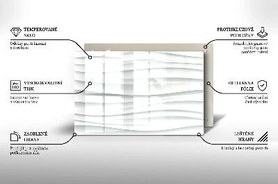 Grafkaars onderzetter rectangular Moderne structuur
