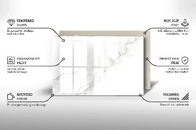 Grafkaars onderzetter rectangular Marmeren steen achtergrond