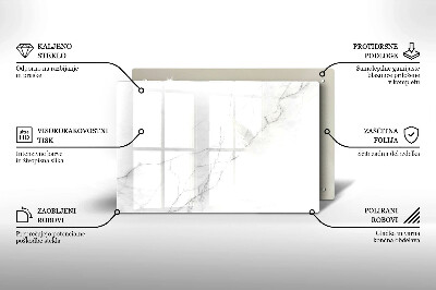Grafkaars onderzetter rectangular Marmeren steen achtergrond