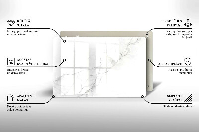 Grafkaars onderzetter rectangular Marmeren steen achtergrond