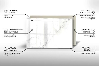 Grafkaars onderzetter rectangular Marmeren steen achtergrond