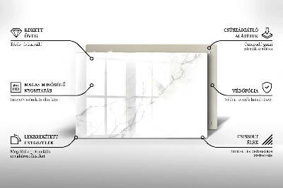 Grafkaars onderzetter rectangular Marmeren steen achtergrond