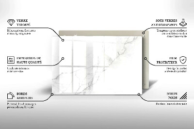 Grafkaars onderzetter rectangular Marmeren steen achtergrond
