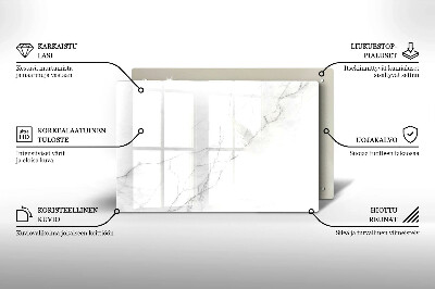 Grafkaars onderzetter rectangular Marmeren steen achtergrond