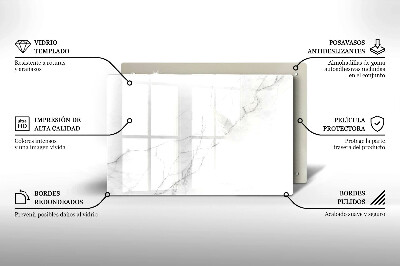 Grafkaars onderzetter rectangular Marmeren steen achtergrond