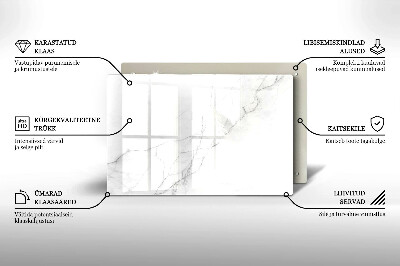 Grafkaars onderzetter rectangular Marmeren steen achtergrond