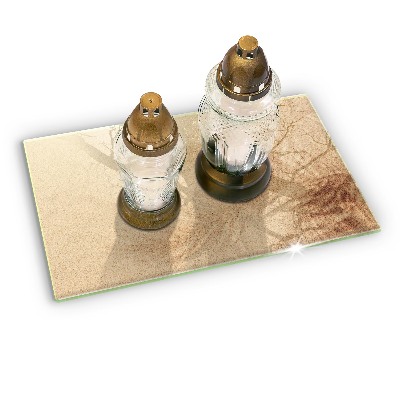 Grafkaars onderzetter rectangular Zand