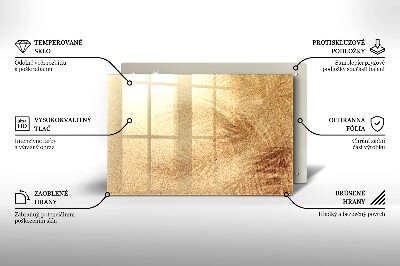 Grafkaars onderzetter rectangular Zand