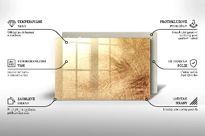 Grafkaars onderzetter rectangular Zand